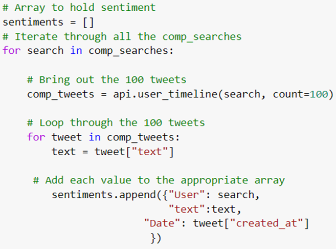 extracting twitter data using python